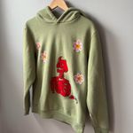 Green Abstract by Jules Skeleton Hoodie š„ Size L Photo 1