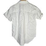 J.Crew Capitaine shirt in Baird McNutt Irish linen White S BY693 Photo 1