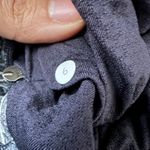 Lululemon  Gray Striped Run For Your Life Hoodie Pullover Sz 6 Photo 5