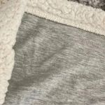 Weatherproof Vintage Fleece Faux Fur off White Blue Boho Soft ¼ Zip Jacket SZ M Photo 6