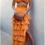 RUNAWAY THE LABEL  Orange Melina Set Photo 2