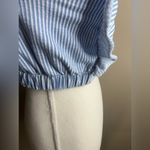 ZARA striped ruffle crop top small Photo 4