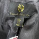 House of Harlow 1960 Tweed Houndstooth Cropped Blazer Rust Black Size M Chic Size M Photo 7