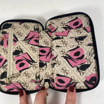 Guess 🆕  Black Logo Zip Around Wallet with Front Pocket Photo 11