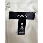 AQUA  White Halter‎ Neck Mini Dress Sleeveless Party Cocktail XS Photo 6