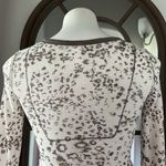 Free People  'Davis' Mottled Thermal Henley Tee, Size S, Excellent! Photo 5