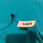 kim rogers Jesus “Love Like Jesus” Rhinestone Embroidered Short Sleeve Tee Shirt Turquoise Photo 10