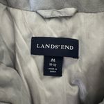 Lands' End Metallic Puffer Winter Jacket Vest Photo 1