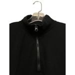 Three Dots  Black 1/4 Zip Pullover Sweater Size Small‎ Lightweight Mock Neck Photo 3