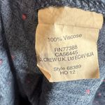 J.Crew  pleated navy and pink tiny polka dots dress with pockets size 2 Photo 4