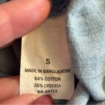 Falls Creek  Light Blue Denim Top Size Small Photo 4