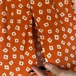 & Other Stories & Other Stories Button Down Tie Back Orange Mini Dress Photo 5