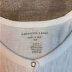 American Eagle button up top Photo 2