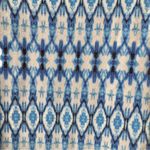 Dakini Blue White Patterned Babydoll Dress Mini Knee Length Built Photo 5