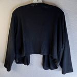 Denim 24/7 Lightweight Wrap with Sequins Black Size L Photo 3