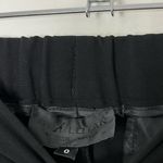 Nili Lotan Slouchy Cropped Pants Women’s Size 0 Black Stretch Trousers 27 Inseam Photo 11