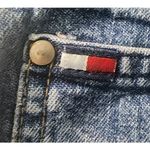Tommy Hilfiger  Jeans High‎ Rise Straight Leg Denim Pants, Size 30 Photo 1