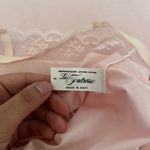 Vintage Lace Trim Pink Camisole Size XL Photo 1