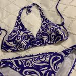 Hot Water Ladies 2 pc Bikini by  Purple White sz Large/extra Large Photo 1