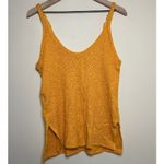 Free People ‎ We The Free Boucle Sweater Tank Orange Knit Tank Top Size M Photo 2