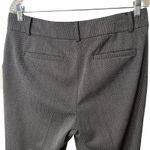 Loft  Womens Dress Pants Size 8 Black White Straight Leg Pockets Hook Eye Closure Photo 3