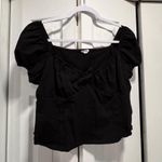 Garage Black Crop Top  Photo 0