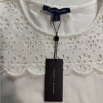 Tommy Hilfiger White Eyelet Dress Photo 4