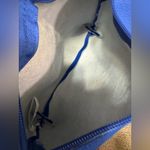 Anthropologie NWT The Joss Faux Leather Bucket Tote w/ Mini Pouch - blue - ALL Photo 12