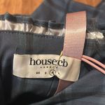 House Of CB DELIA Blue TARTAN Midi Dress size M Photo 7