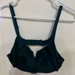 Elegant Lace Underwire Bra in Dark Green Size undefined Photo 2