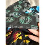 Harry Potter  Hogwarts House Set 4 Tube Socks Women SZ 6-10 Gryffindor Slytherin Photo 2