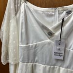 Unique Vintage NEW  Polka Dot Lamar Bridal Swing Midi Dress Ivory White 5X NWT Photo 3