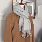 Style & Co Elegant Light Gray Fringe Scarf Photo 3