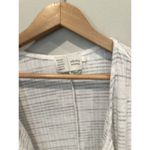 Anthropologie Saturday Sunday Cream Long Cardigan Sweater Open Cozy Medium Women Photo 2