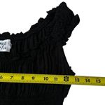 Princess Polly  The Love Galore Black Tiered Romper Women's Size 2 | 11-14 Photo 5