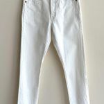 Levi's Levi’s 501 Women’s White Skinny Jeans, Button Fly Pants, Size Small Photo 4