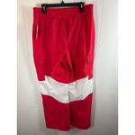 Juicy Couture NWT Juicy by Wind Track Pants Size XL. Watermelon/White Wide Leg Photo 1