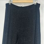 Onyx Nite  By Wendye Chaitin Black Shimmer Pants Pull On Wide Leg Evening Sz 18 Photo 1