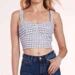 Amanda Uprichard Percy Tweed Top | NWOT | XS Photo 0