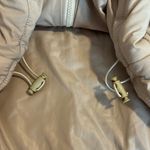 White Fox Boutique White Fox Not Giving In Puffer Jacket Sand S/M Photo 10