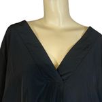 Amanda Uprichard GB X BLACK SHIFT SHIRT DRESS W/BELL SLEEVES (4X) Photo 5