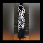 DR Collection Blk & white sleeveless long dress M Photo 1