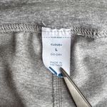 Old Navy  Women's Large Extra High-Waisted Cloud+ 7/8 Ankle Leggings Gray Go-Dry Photo 4