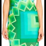 Desigual 236. 40V2141 Sleeveless
Green Geometric patterned Sheath Dress Photo 1