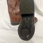 Double H Womens 8 1/2 Western Boots Made In Mexico Brown Size 8.5 Photo 7