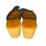 Italian Shoemakers  Black Wedge Sandals NWOT Photo 3