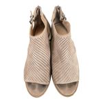 Justice  - Size 9- GUC Tan Peep-Toe Ankle Boots Photo 6