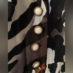 ZARA Women’s Abstract Print Sleeveless Collared Neckline Dress in Medium Photo 4