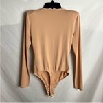 NBD NWT  destina long sleeve bodysuit in sand size xxs Photo 13