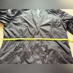 st. john's bay St.John’s Bay woman reversible utility jacket black gray cinched waist size 1X Photo 12